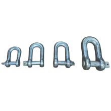 20kN Safety Pin Connecting Anchor D Shackle